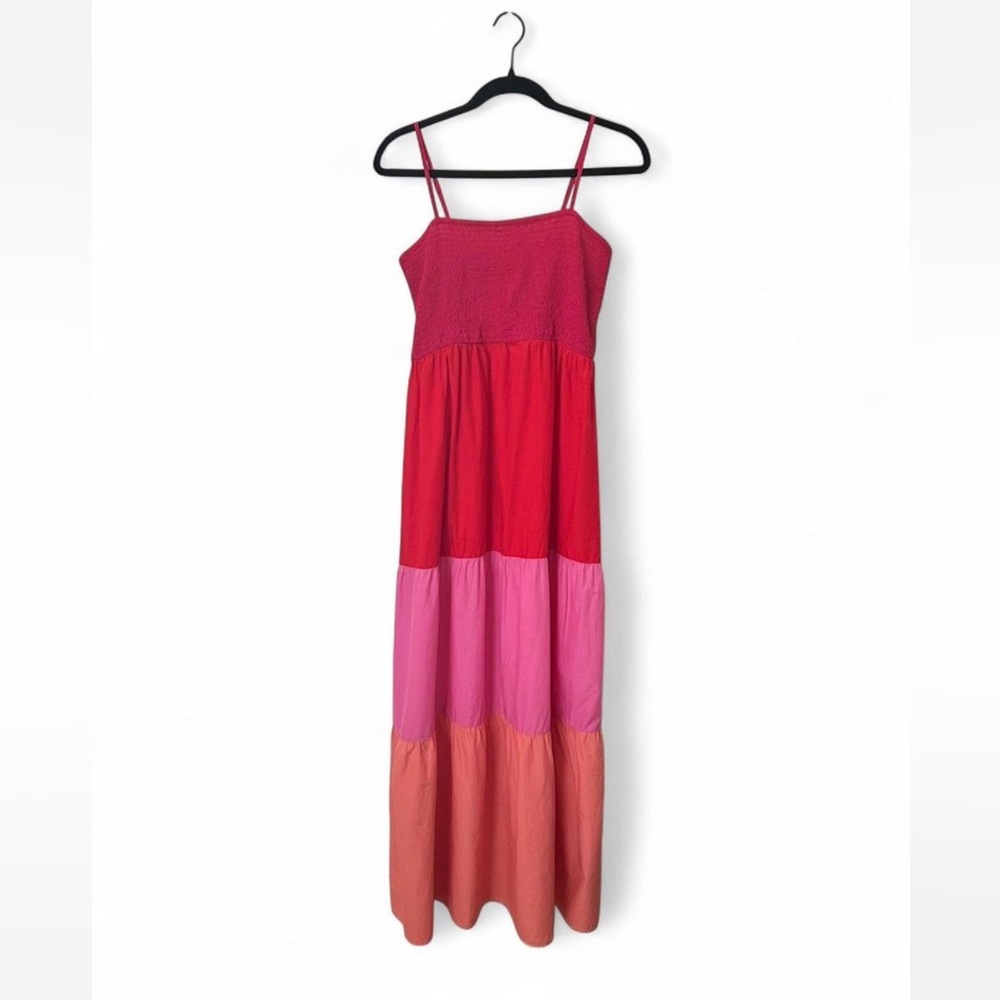 Loft Tiered Maxi Dress Scandi